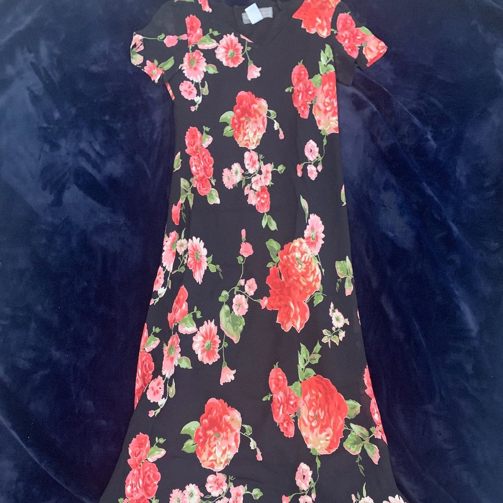 Carol Anderson vintage floral dress